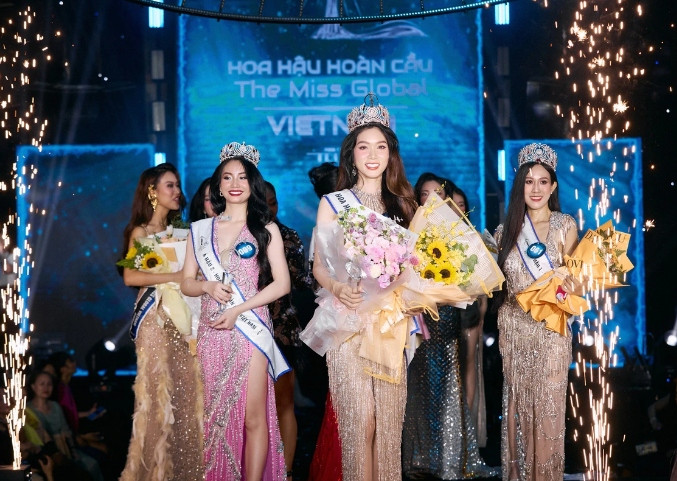 Duong Thanh Ha crowned Miss Global Vietnam 2024