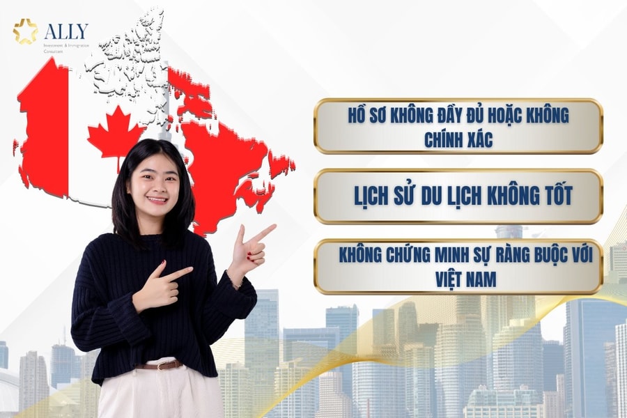 Top những lý do bị từ chối Visa Canada & Cách tăng tỷ lệ đậu hồ sơ