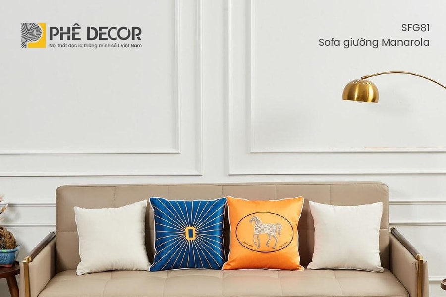 Sofa giường Phê Decor nâng tầm phong cách sống thượng lưu