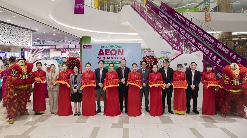 AEON opens eighth shopping mall in Vietnam, commits additional investment