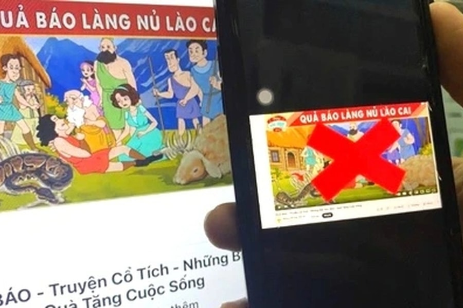 Xử phạt công ty đăng clip "Quả Báo Làng Nủ Lào Cai"