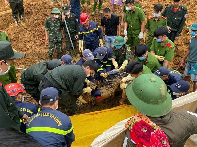 Final missing victim of Hà Giang landslide found, death toll at five

