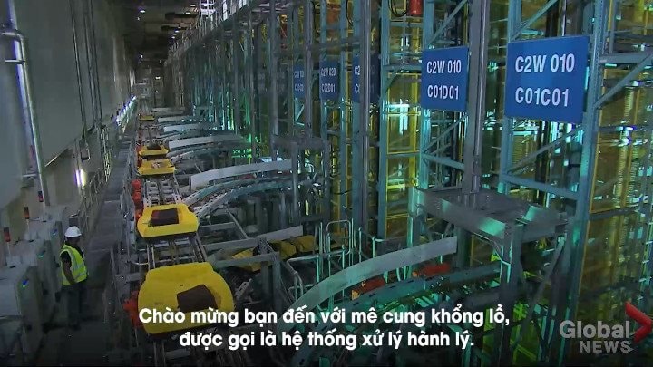 Mê cung khổng lồ chứa 'bí ẩn' vận chuyển hành lý trên các chuyến bay