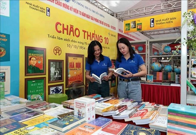 Book exhibition marks 70th Hà Nội’s Liberation Day anniversary