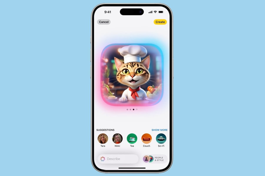 Tính năng tạo ảnh AI 'siêu hot' trên iOS 18.2 Beta có gì?