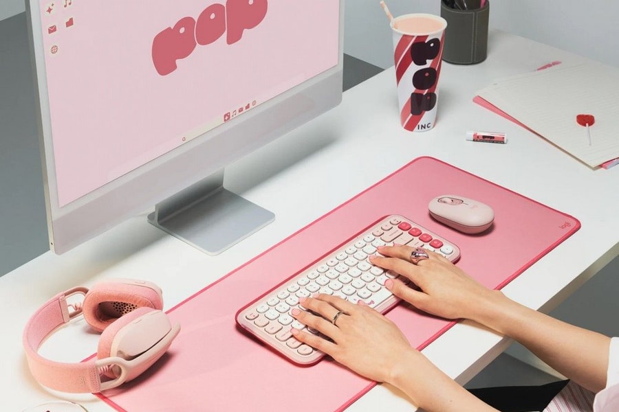 Cá nhân hóa góc làm việc với bàn phím Logitech POP Icon Keys