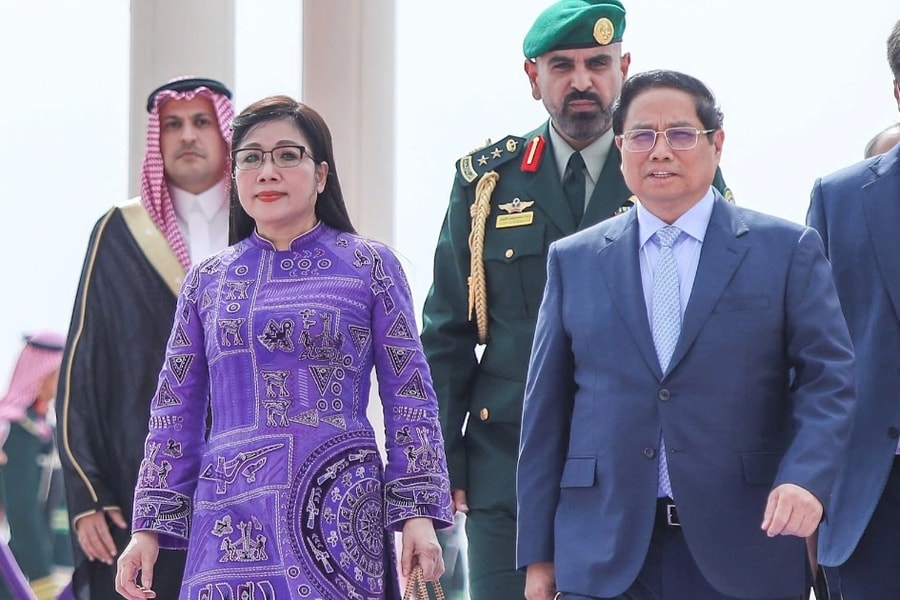 Thủ tướng Phạm Minh Chính tới Riyadh, thăm và làm việc tại Ả-rập Xê-út