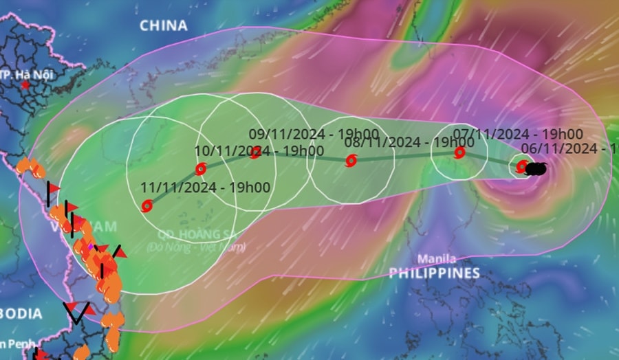 Bão Yinxing diễn biến phức tạp, Thủ tướng yêu cầu lên phương án sơ tán dân