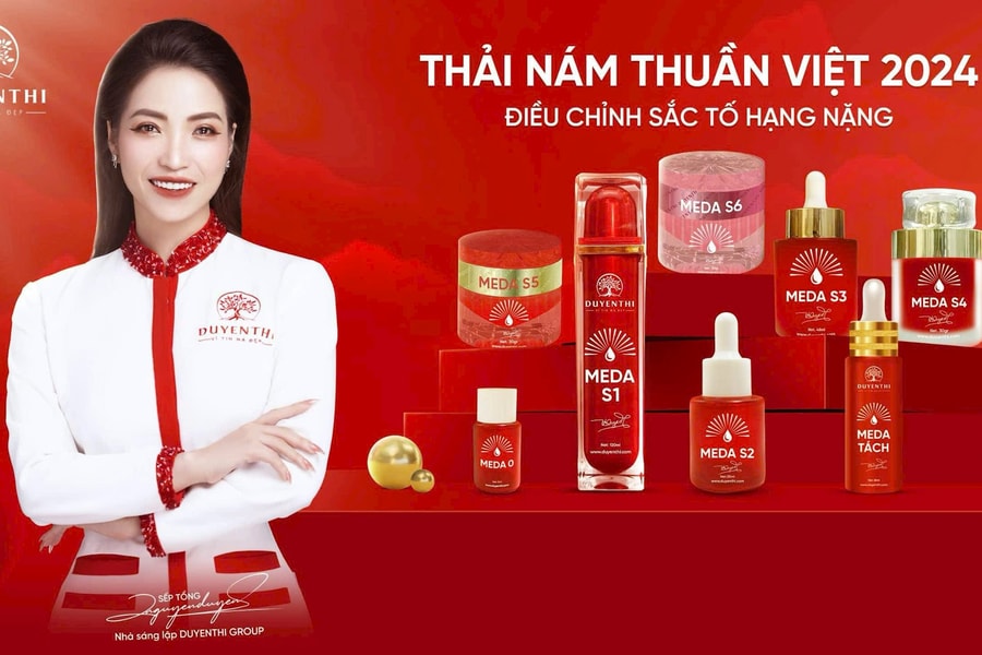 DUYENTHI GROUP ra mắt bộ sản phẩm “MEDA - THẢI NÁM THUẦN VIỆT”