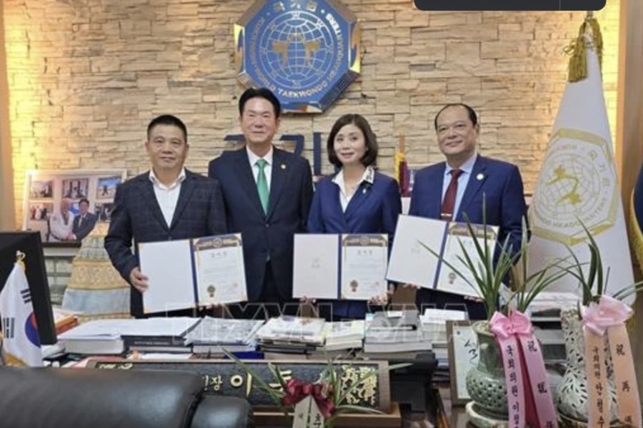 RoK to help Vietnam with hosting Asian open police taekwondo championships