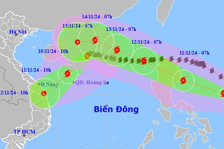 Bão Toraji và Yinxing ảnh hưởng thế nào đến vùng biển và đất liền nước ta?