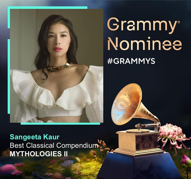 Two Vietnamese artists nominated for Grammy Awards