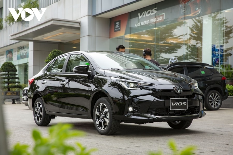 Toyota Vios là mẫu xe được tìm kiếm nhiều nhất trên thị trường xe cũ Việt Nam