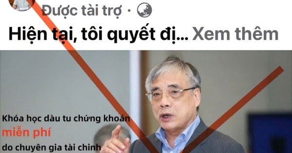 TS Trần Đình Thiên bị mạo danh mời đầu tư, bán khóa học tràn lan trên Facebook