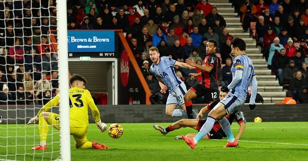 Tottenham sa chân vào vũng lầy, Bournemouth chen chân Top 10 Ngoại hạng Anh