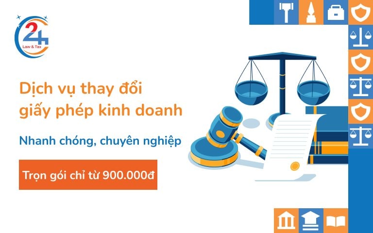 Dịch vụ thay đổi GPKD nhanh chóng, chuyên nghiệp - Dịch Vụ Thuế 24h