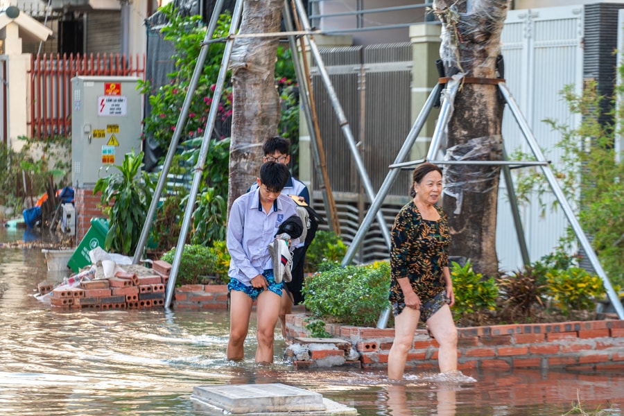 Vì sao việc chống ngập ở Khu đô thị Vựng Đâng mãi không xong?