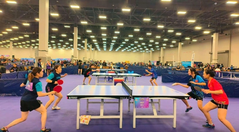 Vietnamese athletes secure silver at US Open Table Tennis Championships