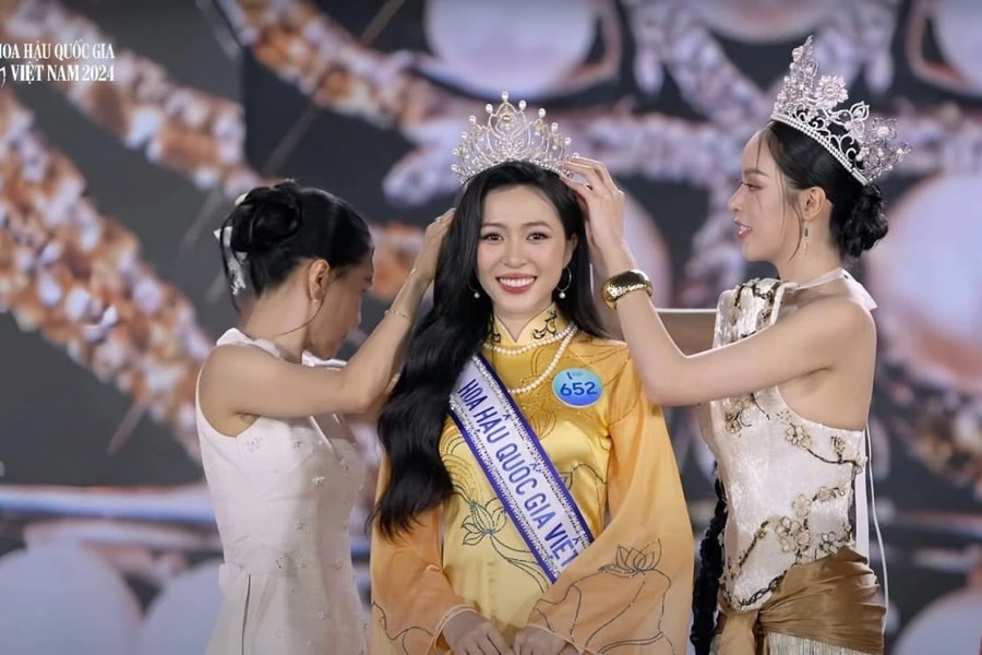 Can Tho girl crowned Miss Vietnam National 2024